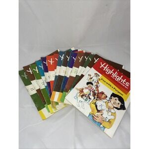 Highlights Magazine Lot 16 Issues From 1978-1981